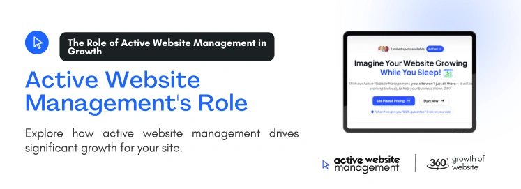 Active Managements Role 1 on How to Grow Your Website: A Comprehensive Guide