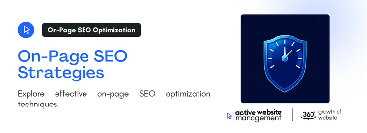 Explore effective on-page SEO optimization techniques.