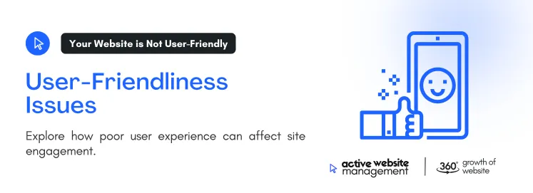Explore how poor user experience can affect site engagement.