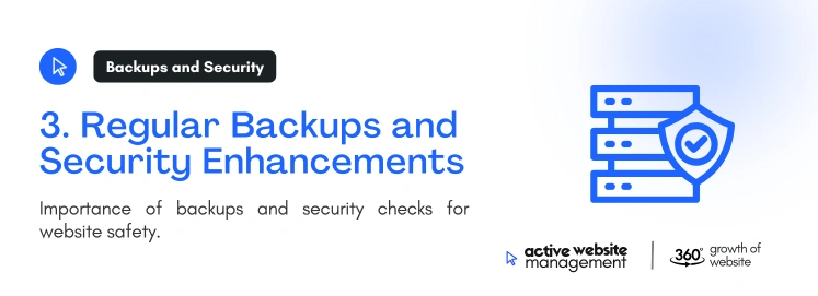 3. Regular Backups and Security Enhancements on Fix WordPress Issues: A Complete Guide to Troubleshooting and Optimizing Your Website