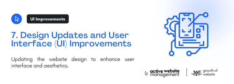 7. Design Updates and User Interface UI Improvements on Business Website Maintenance: Why Consistent Upkeep Is Critical for Your Success 7. Design Updates and User Interface UI Improvements on Business Website Maintenance: Why Consistent Upkeep Is Critical for Your Success