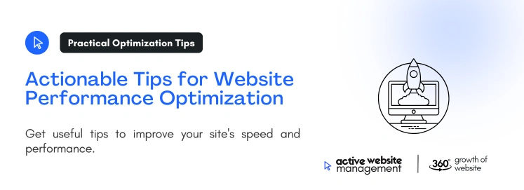 Actionable Tips for Website Performance Optimization on The Ultimate Guide to Website Performance Optimization Actionable Tips for Website Performance Optimization on The Ultimate Guide to Website Performance Optimization