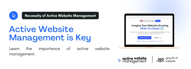 Active Management is Key 1 on Why Regular Website Updates Are Key to Staying Ahead of the Competition Why Active Website Management is the Answer