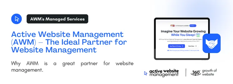 Why AWM is a great partner for website management