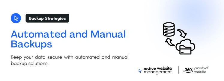 Automated and Manual Backups on Creating a Comprehensive Website Maintenance Checklist for 2024