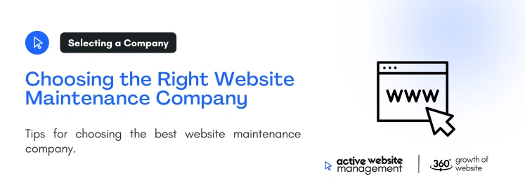 Choosing the Right Website Maintenance Company on Monthly Website Maintenance Packages: A Complete Guide for 2024 Choosing the Right Website Maintenance Company on Monthly Website Maintenance Packages: A Complete Guide for 2024