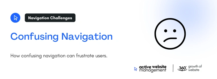 Confusing Navigation on How Active Website Management Can Improve Your Website Design