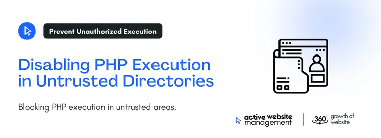 Blocking PHP execution in untrusted areas