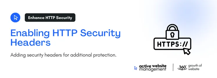 Adding security headers for additional protection