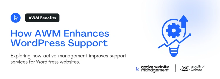 How AWM Enhances WordPress Support 1 on Comprehensive WordPress Website Support: Why It’s Essential and How to Get the Best Services How AWM Enhances WordPress Support 1 on Comprehensive WordPress Website Support: Why It’s Essential and How to Get the Best Services