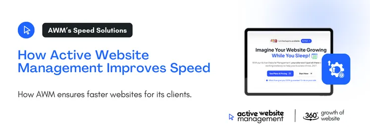 How AWM ensures faster websites for its clients