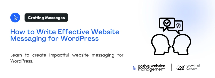 How to Write Effective Website Messaging for WordPress 1 on The Importance of Website Messaging: How It Impacts Users and Drives Business Growth