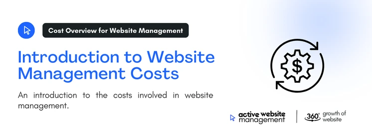 An introduction to the costs involved in website management