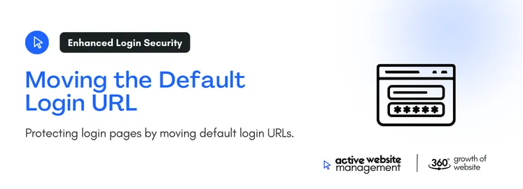 Protecting login pages by moving default login URLs 