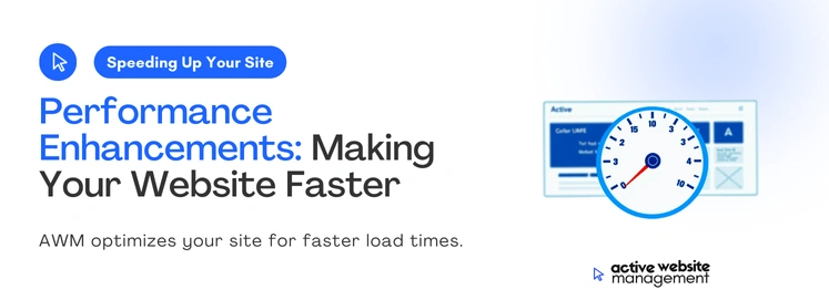 AWM optimize your site for faster load times