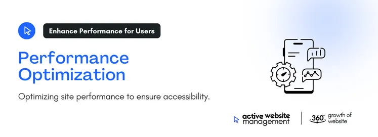 Optimizing site performance to ensure accessibility