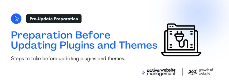 Steps to take before updating plugins and themes