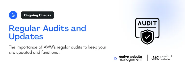 Regular Audits and Updates on Essential Website Management Practices for 2024 The importance of AWM's regular audits to keep your site updated and functional