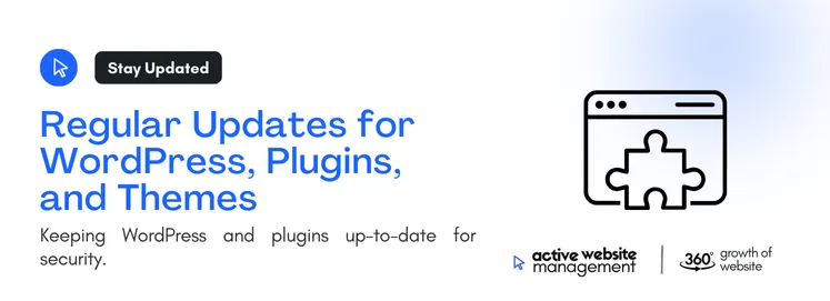 Keeping WordPress and plugins up-to-date for security
