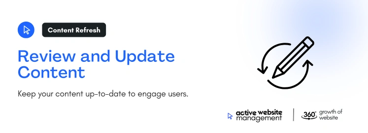 Review and Update Content on Top 10 Website Maintenance Tips Every Business Should Know Review and Update Content on Top 10 Website Maintenance Tips Every Business Should Know