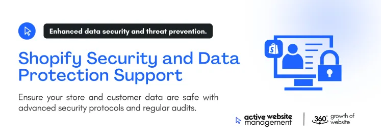 Ensure your store and customer data are safe with advances security protocols and regular audits