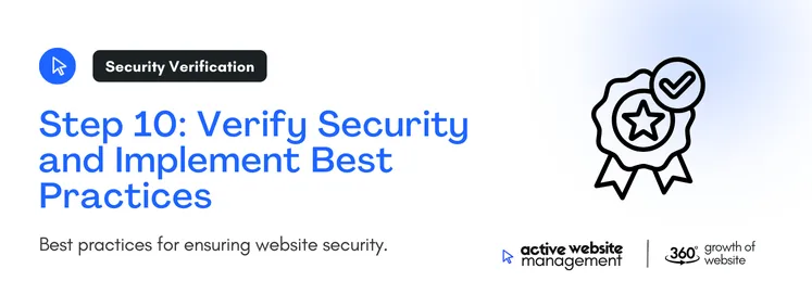 Best practices for ensuring website security