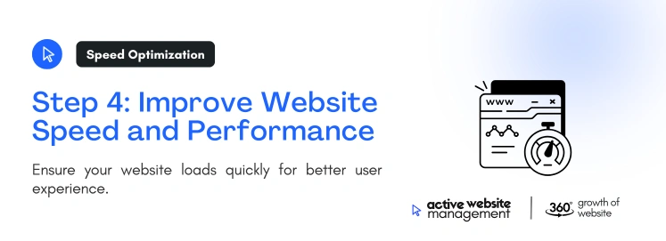 Step 4 Improve Website Speed and Performance on Website Conversion Rate Optimization: A Step-by-Step Guide Step 4 Improve Website Speed and Performance on Website Conversion Rate Optimization: A Step-by-Step Guide
