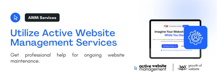 Utilize Active Website Management Services on Top 10 Website Maintenance Tips Every Business Should Know Utilize Active Website Management Services on Top 10 Website Maintenance Tips Every Business Should Know
