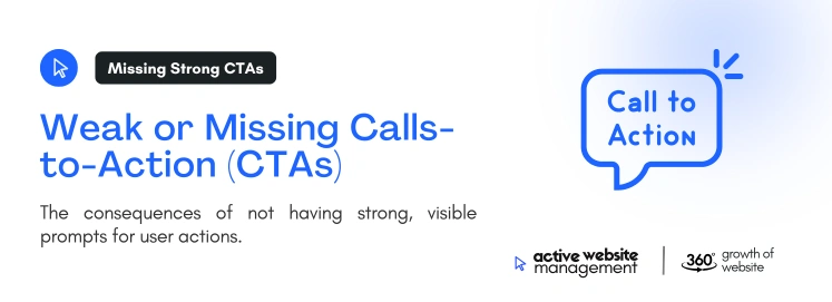 Weak or Missing Calls to Action CTAs on Why Most Business Websites Fail to Generate Leads and How to Fix It