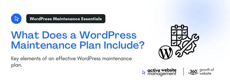 Key elements of an effective WordPress maintenance plan