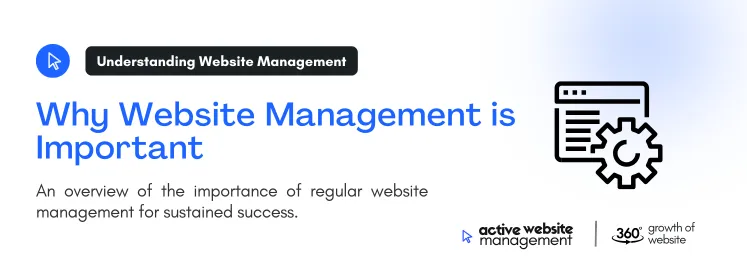 An overview of the importance of regular website management for sustained success