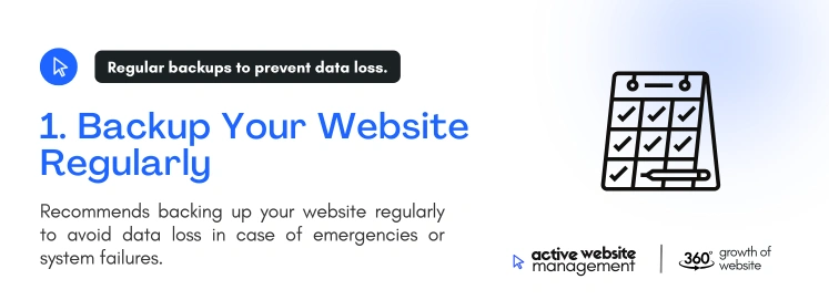 Backup Your Website Regularly