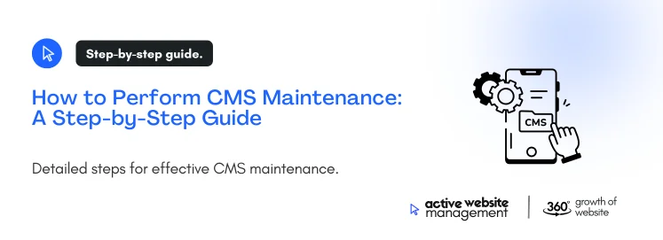 4 on The Ultimate Guide to CMS Maintenance for Business Owners 4 on The Ultimate Guide to CMS Maintenance for Business Owners