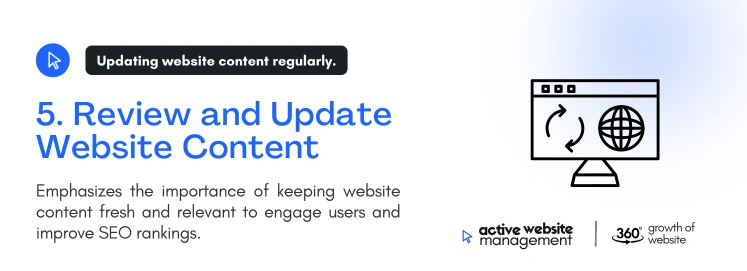 Review and Update Website Content