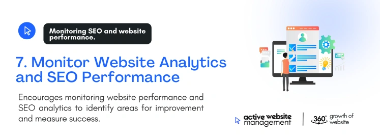 Monitor Website Analytics and SEO Performance