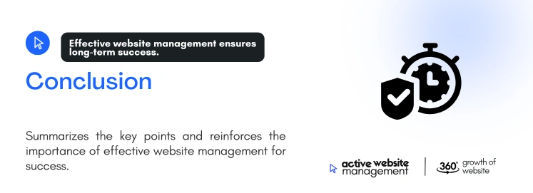 Conclusion 3 on Why Small Businesses Need Website Support Plans Conclusion