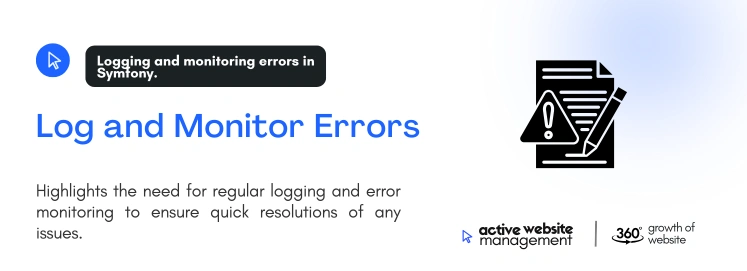 Log and Monitor Errors