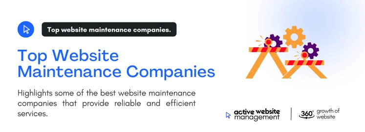 Top Website Maintenance Companies