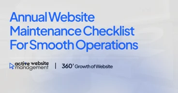 Annual Website Maintenance Checklist for Smooth Operations