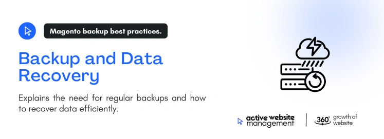 backup and data recovery 1 on Essential Magento Maintenance Tips for Online Stores Backup and Data Recovery