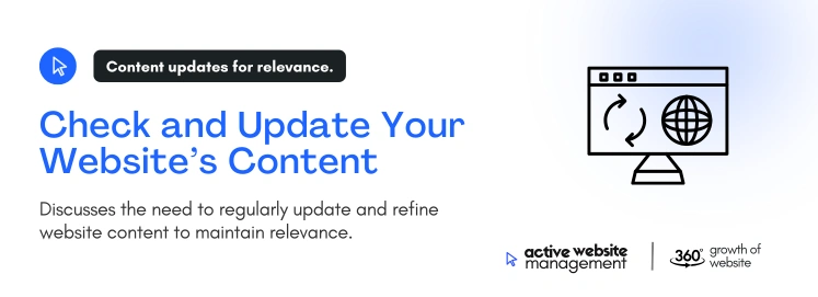 Check and Update Your Website’s Content