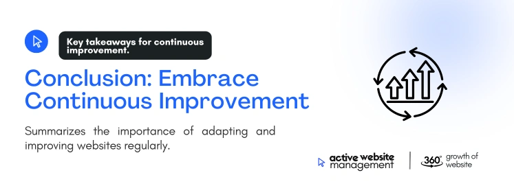 conclusion embrace continuous improvement on Lessons from the Best Business Websites of 2025 Conclusion: Embrace Continuous Improvement