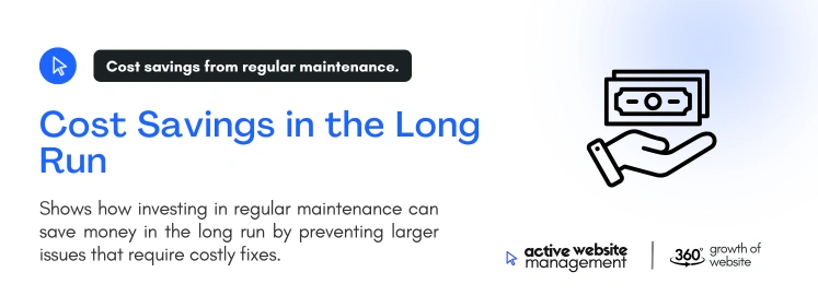 Cost Savings in the Long Run