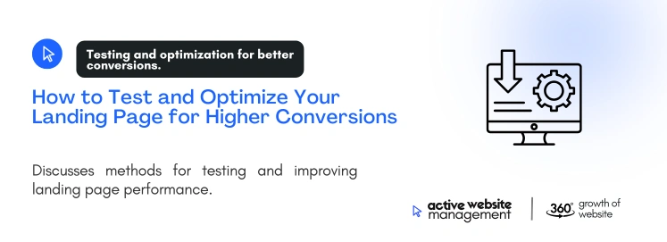 how test optimize landing page higher conversions on How to build a Landing Page That Converts How to Test and Optimize Your Landing Page for Higher Conversions