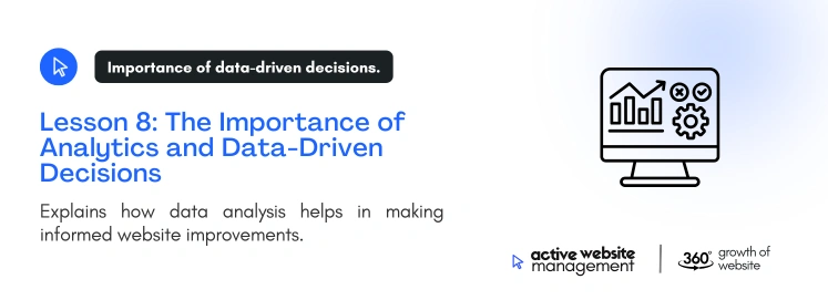 lesson 8 the importance of analytics and data driven decisions on Lessons from the Best Business Websites of 2025 Lesson 8: The Importance of Analytics and Data-Driven Decisions