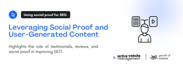 Leveraging Social Proof and User-Generated Content