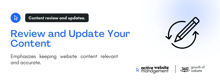 Review and Update Your Content