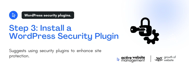 step 3 install a wordpress security plugin on 5 Steps to Secure Your WordPress Site Like a Pro Install a WordPress Security Plugin