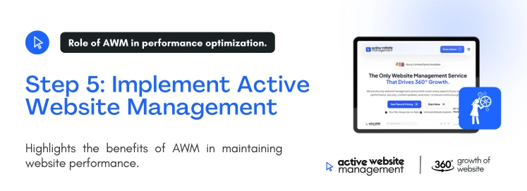 Implement Active Website Management