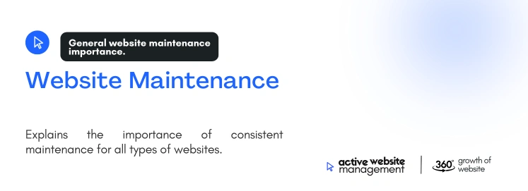 Website Maintenance